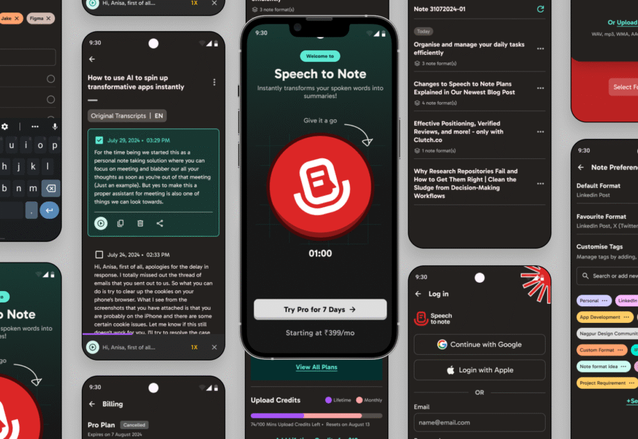 Speech To Note is a lightweight speech‑to‑text app that turns spoken ideas into accurate, searchable notes with multi‑language support and easy in‑app editing for students, professionals, and everyday use.